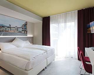 Hotel City Locarno Camera doppia Modern Hotel City Locarno Camera doppia Modern