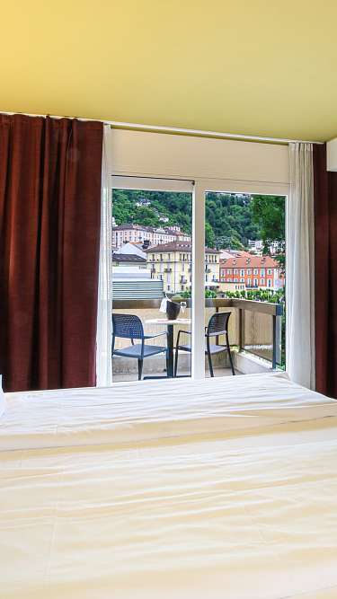 Hotel City Locarno Camera doppia modern